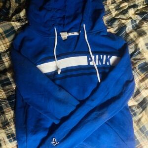 Victoria's Secret PINK Royal Blue Hoodie